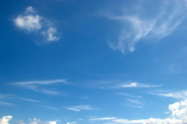 Blue Sky Nature Background High Angle — 스톡 사진