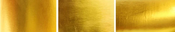 Χρυσό Στιλβωμένο Μέταλλο Υφή Χάλυβα Αφηρημένο Φόντο — Φωτογραφία Αρχείου