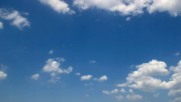 Cielo Azul Alto Ángulo Fondo Aire —  Fotos de Stock