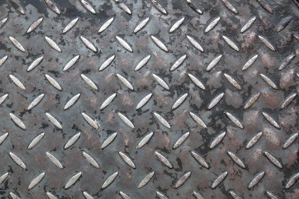 Old Black Steel Plate Background Texture — Stock Photo, Image
