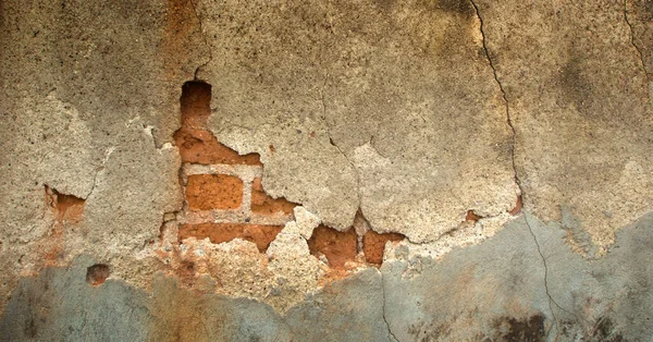 Oude Muur Achtergrond Gebarsten Beton Muur Vintage Achtergrond — Stockfoto