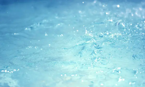Blauw Water Helder Schoon Natuurlijke Achtergrond Textuur Stockfoto