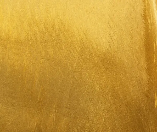 Lesklý Žlutý List Zlaté Fólie Textury Pozadí Stock Fotografie