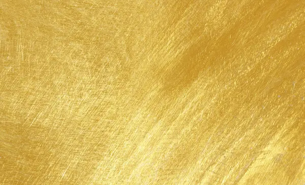 Gouden Messing Plaat Achtergrond Textuur Patroon Rechtenvrije Stockafbeeldingen