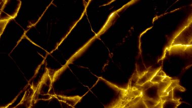 Sarı damarlı siyah mermer arkaplan