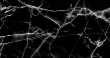 Yüksek çözünürlüklü siyah mermer desen arkaplan deseni.