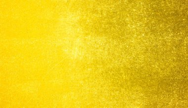 Parlak sarı yaprak altın folyo dokusu arka plan