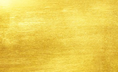 Parlak sarı yaprak altın folyo dokusu arka plan