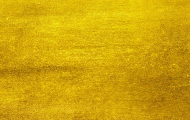 Parlak sarı yaprak altın folyo dokusu arka plan