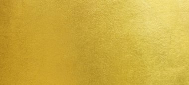 Parlak sarı yaprak altın folyo dokusu arka plan