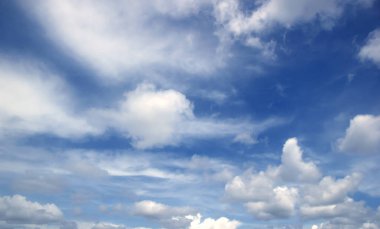 gökyüzü beyaz bulutlar desen arkaplan