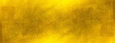 Parlak sarı yaprak altın metall doku arka plan