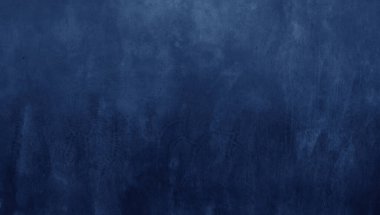 Güzel Soyut Grunge Dekoratif Donanma Mavi Duvar Arkaplan Doku Afişi Metin İçin Yer