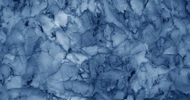Güzel Soyut Grunge Dekoratif Donanma Mavi Duvar Arkaplan Doku Afişi Metin İçin Yer