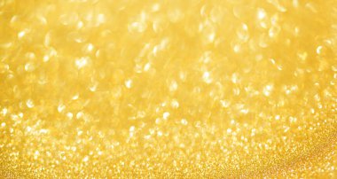 Sarı bokeh simli desen arkaplanı