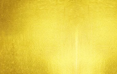 Parlak sarı yaprak altın folyo dokusu arka plan