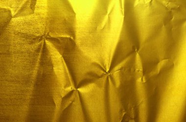 Altın duvar dokusu arkaplan Sarı parlak altın folyo boya duvarda