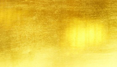 Parlak sarı yaprak altın folyo dokusu arka plan