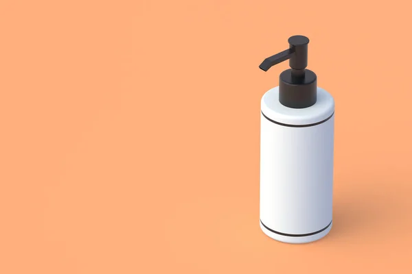 Bottiglia Sapone Liquido Pompa Erogazione Antisettico Accessori Cosmetici Imballaggio Shampoo — Foto Stock
