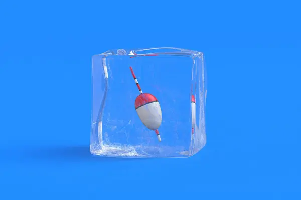 Боббер Кубі Льоду Ілюстрація — стокове фото