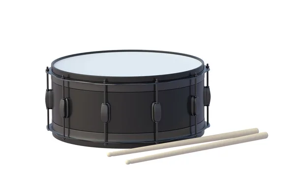 Drum Sticks Isolated White Background Render — Stock Photo, Image
