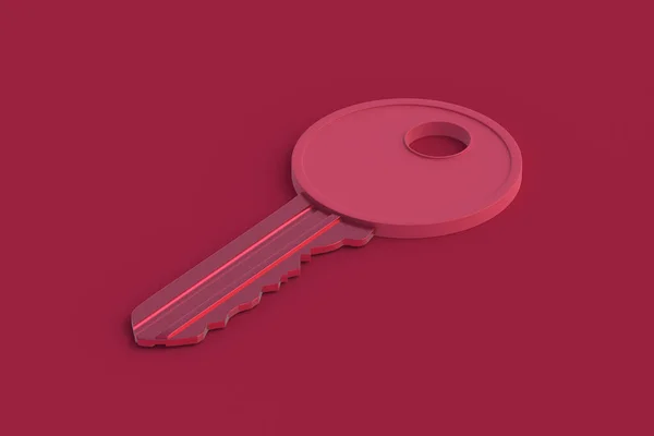 Key Magenta Red Background Color Year 2023 Render — Stock Photo, Image