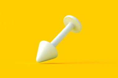 Turuncu arka planda düşen delici mücevherler. Yüz ve vücut dekorasyonu. Moda bir aksesuar. Güzellik ve moda. 3d hazırlayıcı