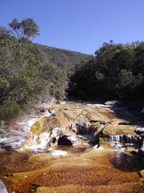 Nehir manzarası harika.