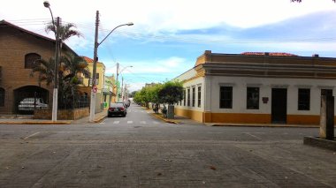 Barselona şehrinin manzarası