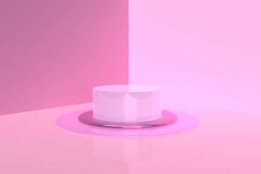 3 boyutlu bir kompozisyon ya da vitrin modeli. Her proje için iyidir..