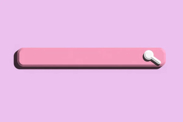 Pink Search Bar Good Any Project — Stock Photo, Image