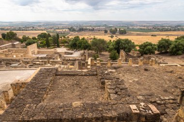 Exposure of the Medina Azahara, Muslim Ruins of the Palace, located near Cordoba, Spain.