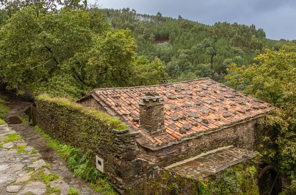 View of the Streets of Talasnal on of the 27 Schist villages in Portugal, that were been partially or fully recovered in order to maintain the traditions and memories of the pass.