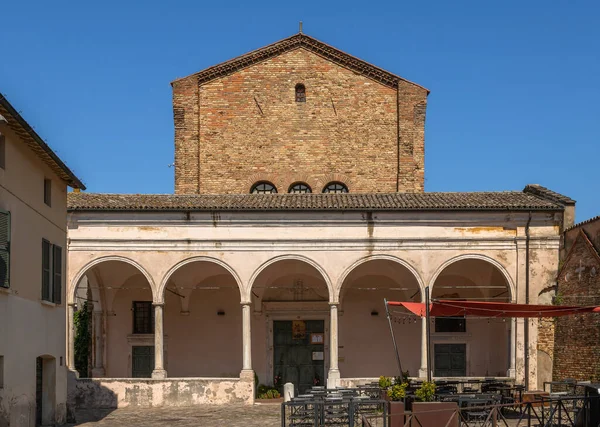 Exposición Exterior Basílica Dello Spirito Santo Piazzeta Degli Ariani Ravenna — Foto de Stock