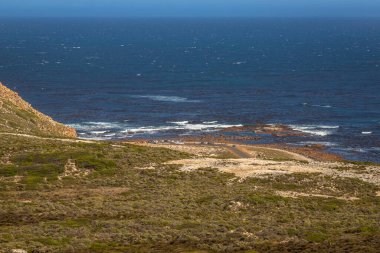 Ümit Burnu 'nda, Afrika kıtasının en güneybatı noktası olan Güney Afrika' da maruz kalma işlemi tamamlandı..