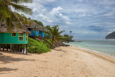 Lalomanu Sahili, Upolu 'nun güney kıyısında bulunan, dünyanın en iyi 10 plaj boşaltma bölgesinden biri olan Samoa' nın resimli beyaz kumsalıdır.