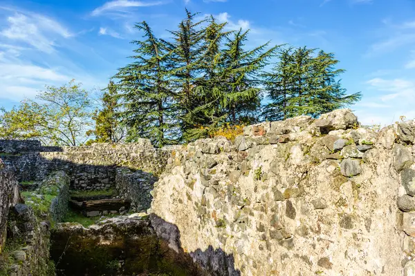 Stock image Ruins of an ancient Byzantine fortress