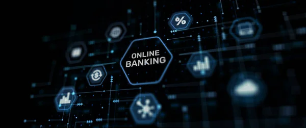 Banking Payment Online Internet Technology Concept 2023 — Stok fotoğraf