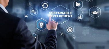 Sürdürülebilir Dengeli Gelişim. Doğa ve bilim arasındaki denge.