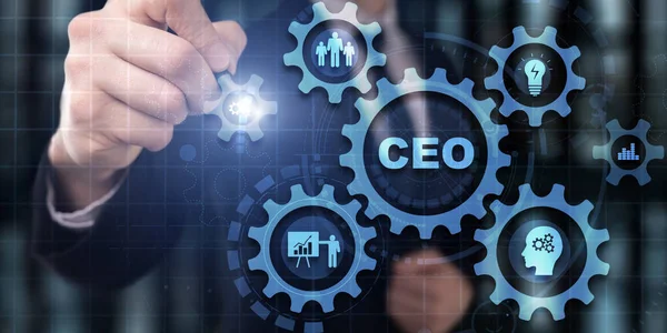 Ceo Leader Manager Concept Business Finance — Foto de Stock