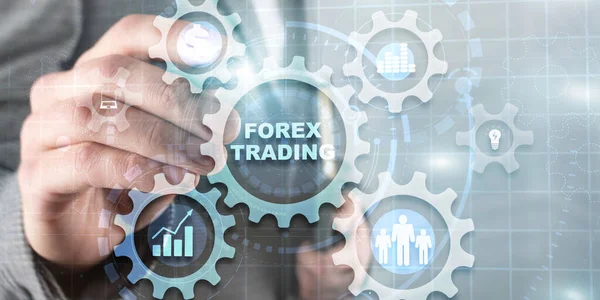 Finance Business Investment Strategy Competition Forex Trading — Stock Photo, Image