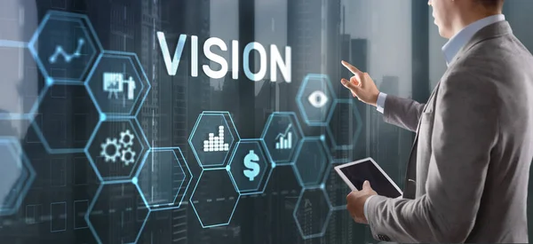 Vision Direction Future Business Inspiration Motivation Concept.