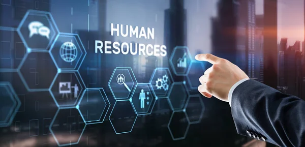 Modern Human Resources Hiing Job Occupation Concept Unternehmenstechnologie — Stockfoto