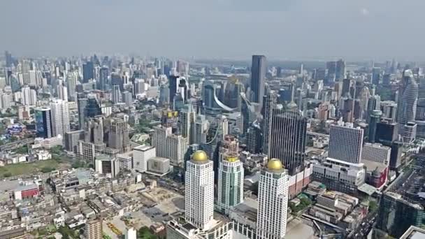 Kilátás Baiyoke Sky Tól Bangokig — Stock videók