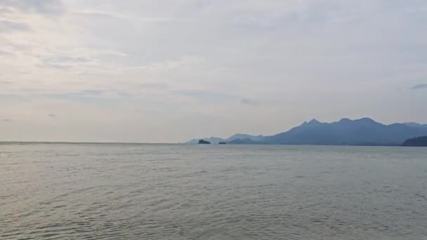Mun Naiビーチ Chang チャン 島のカイ ビーチの眺め — ストック動画