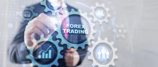 Kompetisi Strategi Investasi Keuangan Forex Trading — Stok Foto