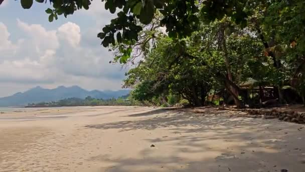 Gyönyörű Strand Thaiföld Kai Bae Beach Koh Chang — Stock videók