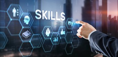 Yetenek Öğrenme Kişisel Geliştirme Finans Yetkinliği İş Konsepti.