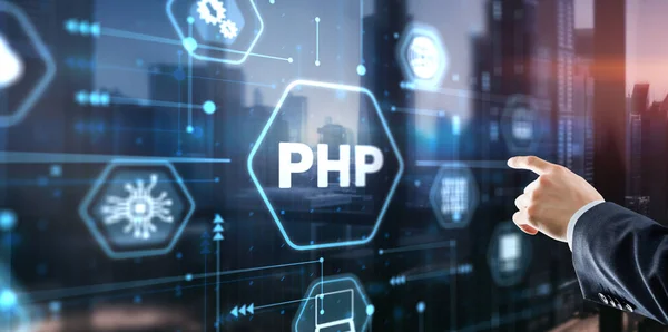 Hypertext Preprocessor Php Programming Interpreted Programming Language — Fotografia de Stock