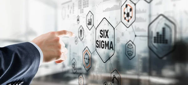 Seis Sigma Conjunto Técnicas Ferramentas Para Melhoria Processos 2023 — Fotografia de Stock